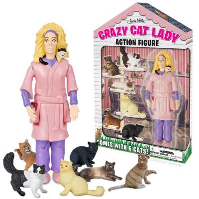 Accoutrements Crazy Cat Lady Action Figure Set