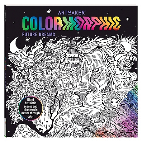 Art Maker Colormorphic Future Dreams - Coloring Books for Adults