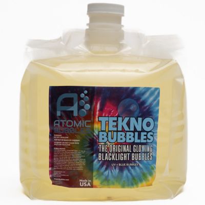 Atomic Bubbles Tekno Bubbles 128 oz. Smart Pouch Refill, Blue