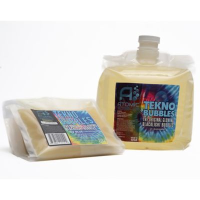 Image showing 6 th Atomic Bubbles Tekno Bubbles 128 oz. Smart Pouch Refill, Blue