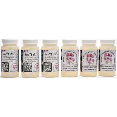 Atomic Bubbles Bubble Love Floral Scented Bubbles - 6 pack