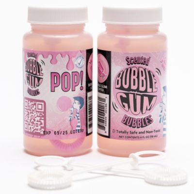 Atomic Bubbles Bubble Love Bubblegum Scented Bubbles - 2 Pack