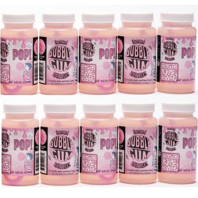 Atomic Bubbles Bubble Love Bubblegum Scented Bubbles - 10 pack