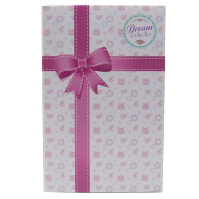 Image showing  12 in. Baby Doll Backpack Set - Rainbow & Bunny