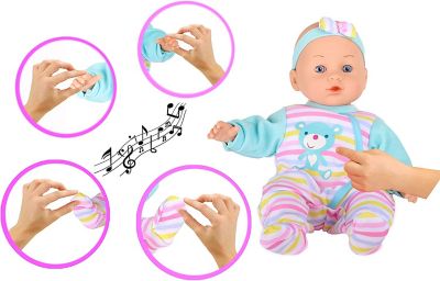 Image showing  14 in. Chatter & Coo Boy Doll