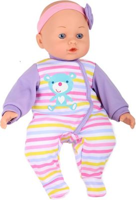 Image showing  14 in. Chatter & Coo Girl Baby Doll