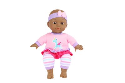 Image showing  12 in. Baby Doll Care Gift set with Stroller, African American in Gift Box