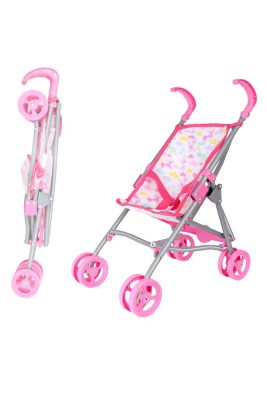 Image showing  12 in. Baby Doll Care Gift set with Stroller, African American in Gift Box