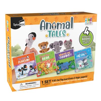 First Library Animal Tales: Spark Your Child's Imagination with Board Books