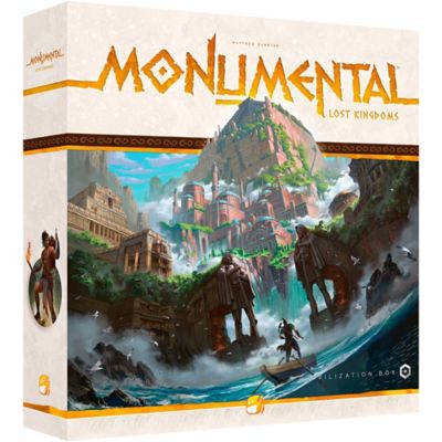 Funforge Monumental Lost Kingdoms Expansion - Deckbuilding Board Game