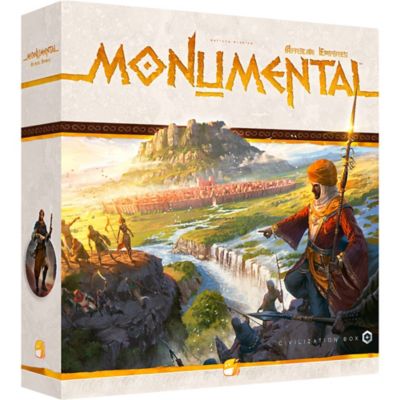 Funforge Monumental African Empires Expansion - Deckbuilding Board Game