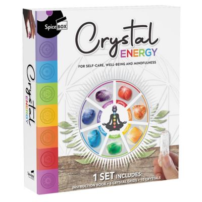 Gift Box Crystal Energy Kit - Harness the Power of Crystals for Self-Care and Spiritual Balance
