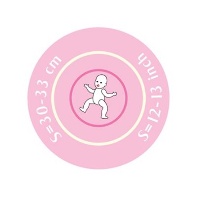 Image showing  Soft Pink Baby Doll Boots accessories fits dolls up to 13 in.