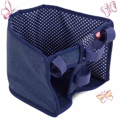 Image showing 1 th Gotz Bike Seat Blue Clouds - for Dolls up to 20 in.