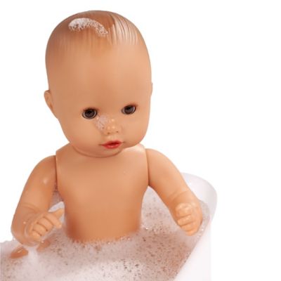 Image showing  Maxi Aquini 16.5 in. All Vinyl Bath Baby Doll to Dress