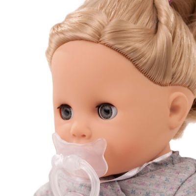 Image showing  Cosy Aquini 13 in. Soft Cloth Bath Baby Doll with Blonde Hair