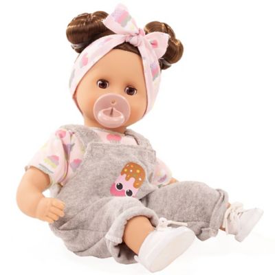 Image showing  Muffin Popsicles 13 in. Soft Baby Doll with Brown Hair