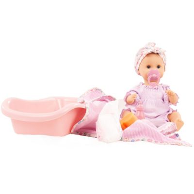 Gotz Sleepy Aquini Girl BliBlaBlume 13 in. Drink & Wet Bath Baby Doll