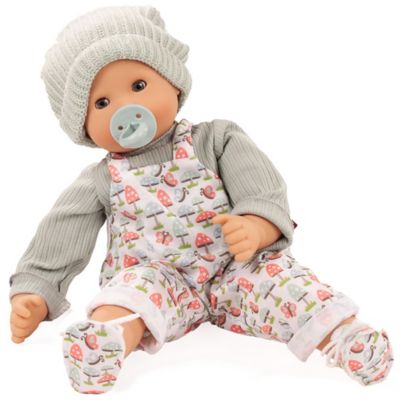 Gotz Maxy Muffin Lucky Mushroom - 16.5 in. Soft Bald Baby Doll