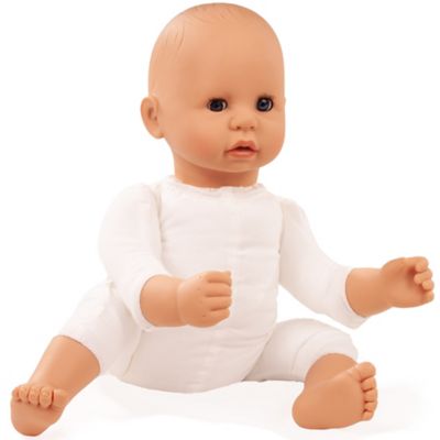 Image showing  Cookie 19 in. Soft Baby Doll in Pink with Blue Sleeping Eyes