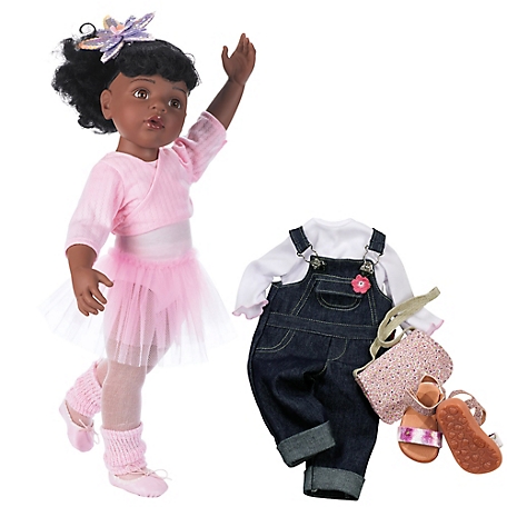 Gotz Hannah at The Ballet - 19.5 in. African American Poseable Doll