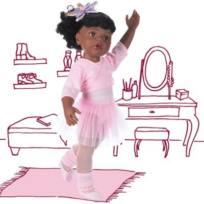 Image showing  Hannah at The Ballet - 19.5 in. African American Poseable Doll
