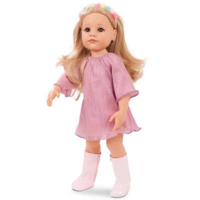 Image showing  Hannah be My Mini Me 19.5 in. All Vinyl Doll with Long Blonde Hair