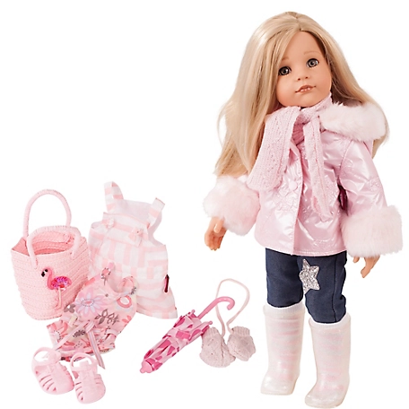 Gotz Hannah All Year Round - 19.5 in. Posable Doll with Extra Outfits