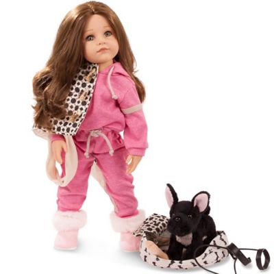 Image showing  Hannah Staycation - 19.5 in. All Vinyl Poseable Standing Doll