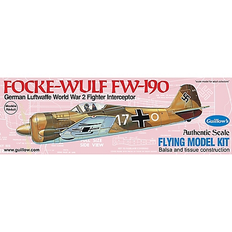 Guillow's Focke-Wulf FW-190 Model Kit