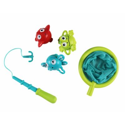 Hape Double Fun Fishing Set: Jumping Sea Creatures, Ages 2+