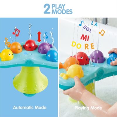 Image showing  Music Fountain Bath Toy: Whale - Shower Toy for Toddlers