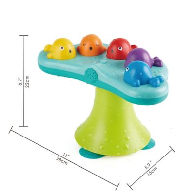 Image showing  Music Fountain Bath Toy: Whale - Shower Toy for Toddlers