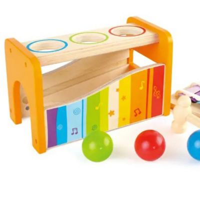 Image showing  lb. & Tap Bench with Slide Out Xylophone, Ages 12 mo+