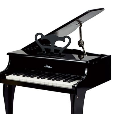 Image showing  Happy Grand Piano - Toddler Wooden Musical Instrument, Black
