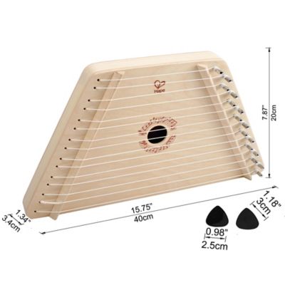 Image showing  Happy Harp - Kid's Wooden Musical Instrument, Ages 3+