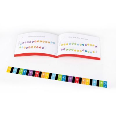 Image showing  Deluxe 30-Key Grand Piano Toy with Stool, Ages 3 and Up, White