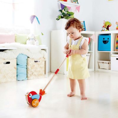 Image showing  Lilly Musical Push-Along - Wooden Toddler Toy, Ages 12 mo+