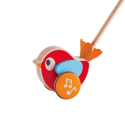 Image showing  Lilly Musical Push-Along - Wooden Toddler Toy, Ages 12 mo+