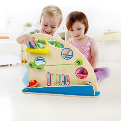 Image showing  Totally Amazing Roller Derby - Wooden Marble Racing Toddler Toy