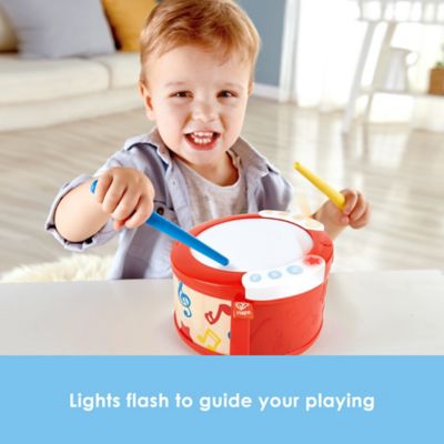 Image showing  Electronic Drum - Lights & Guided Play, 2 Play Modes, Ages 1+