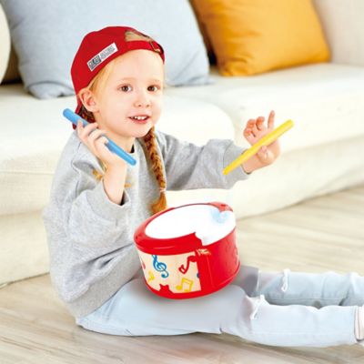 Image showing 5 th Hape Electronic Drum - Lights & Guided Play, 2 Play Modes, Ages 1+