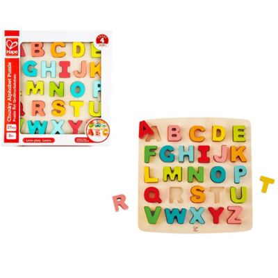 Image showing  Alphabet Blocks - 27 pc. - Wooden Blocks Learning Puzzle