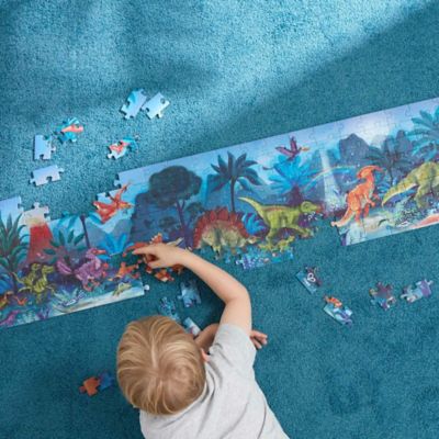 Image showing  Giant Glow-In-The Dark Puzzle: Dinosaurs - 200 pc.