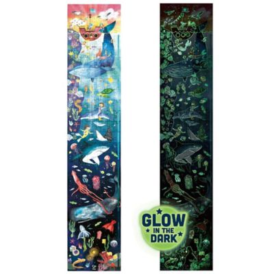 Image showing  Giant Glow-In-The-Dark Puzzle: Ocean Life - 200 pc.