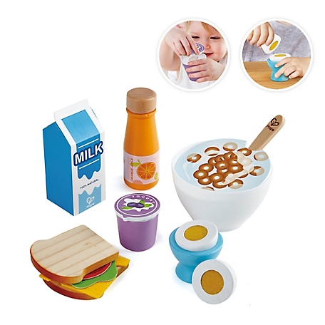 Hape Kitchen Food Playset: Delicious Breakfast - Toddlers & Children Ages 3+