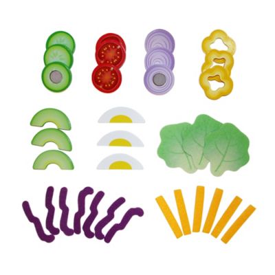 Image showing  Kitchen Food Playset: Healthy Salad - 39 pc. - Children Ages 3+