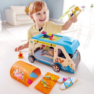 Image showing  Adventure Van - Playset with Action Figures & Accessories, Children Ages 3+