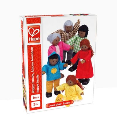 Image showing  Happy Family Dollhouse Set: African American, Ages 3+