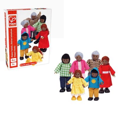 Image showing  Happy Family Dollhouse Set: African American, Ages 3+